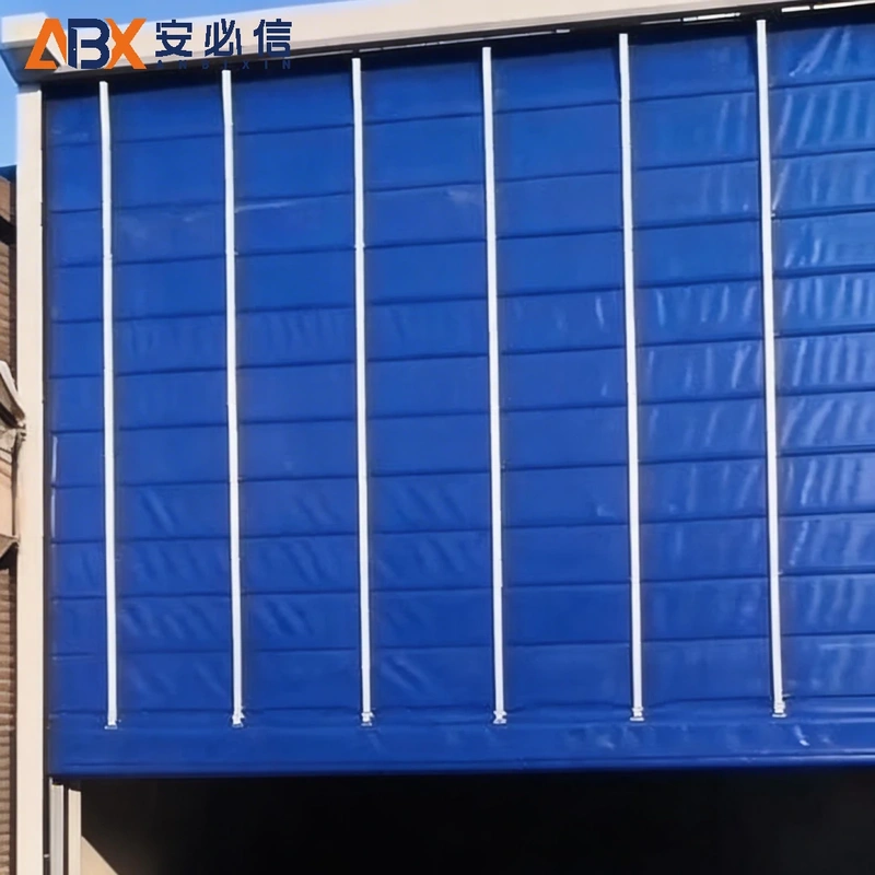 马鞍山市软帘堆积门